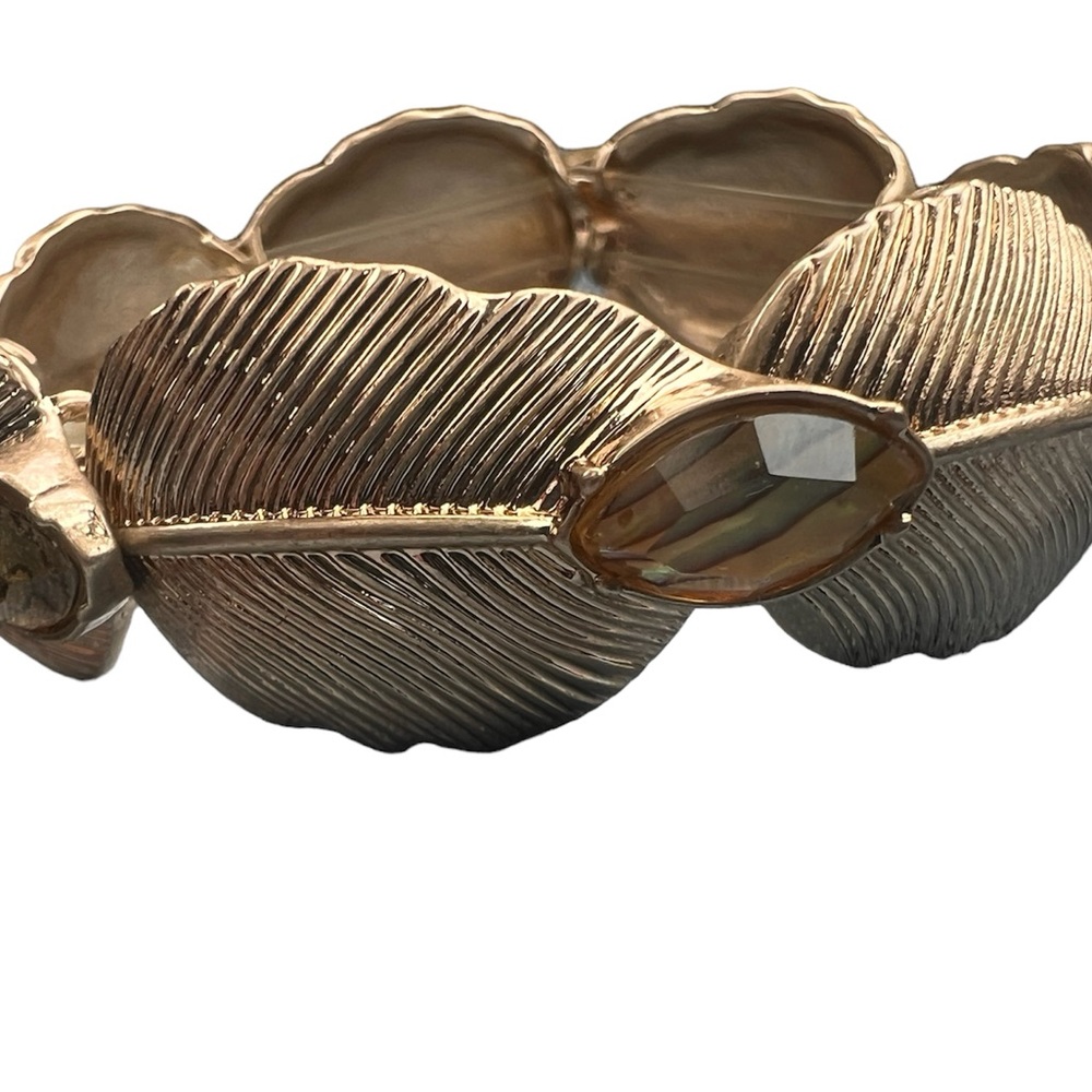 NWT Nanette Lepore Gold Tone Stretch Bracelet